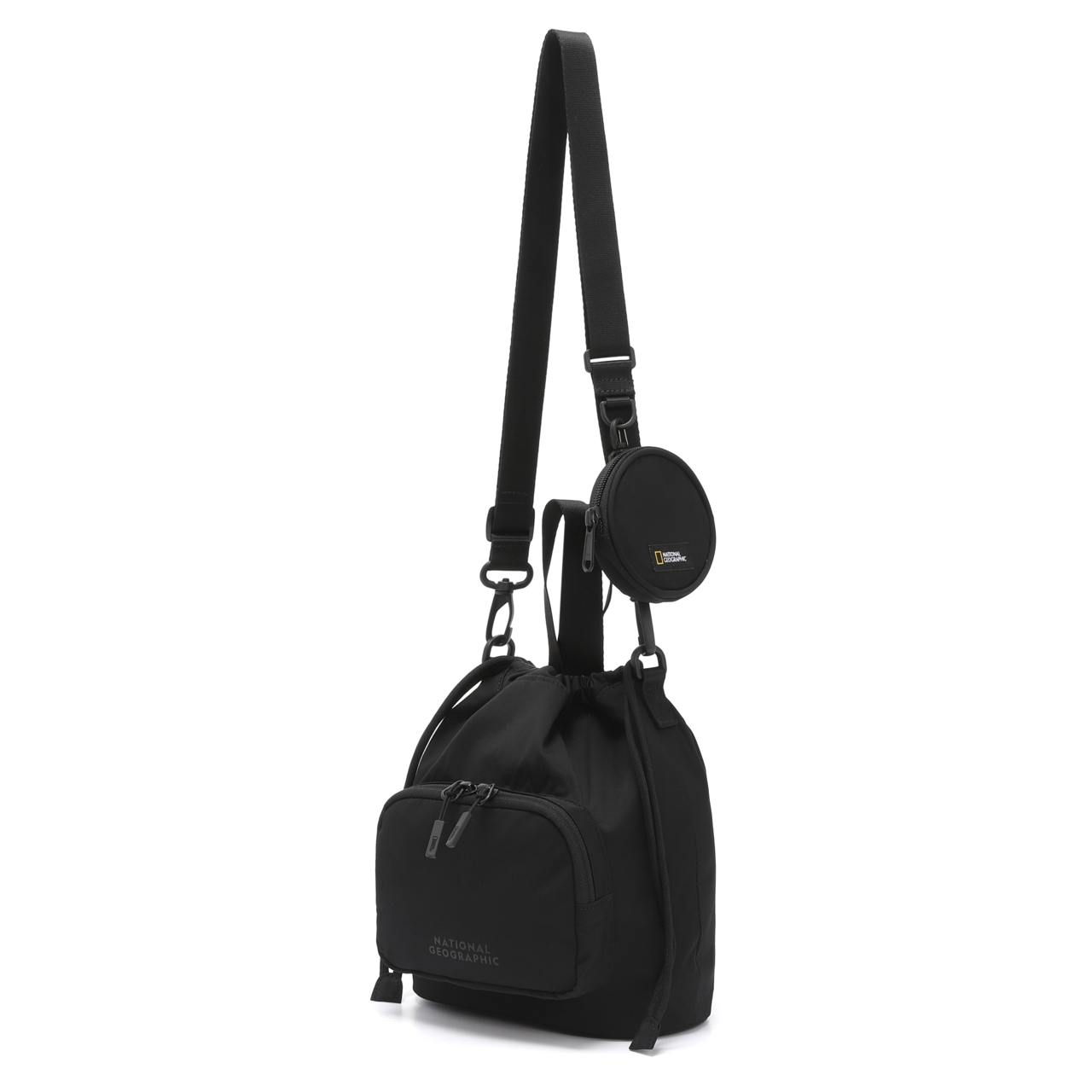 ADELIE BUCKET BAG BLACK