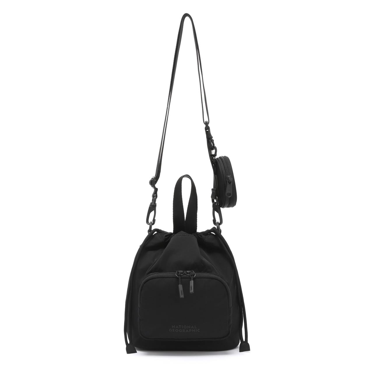 ADELIE BUCKET BAG BLACK