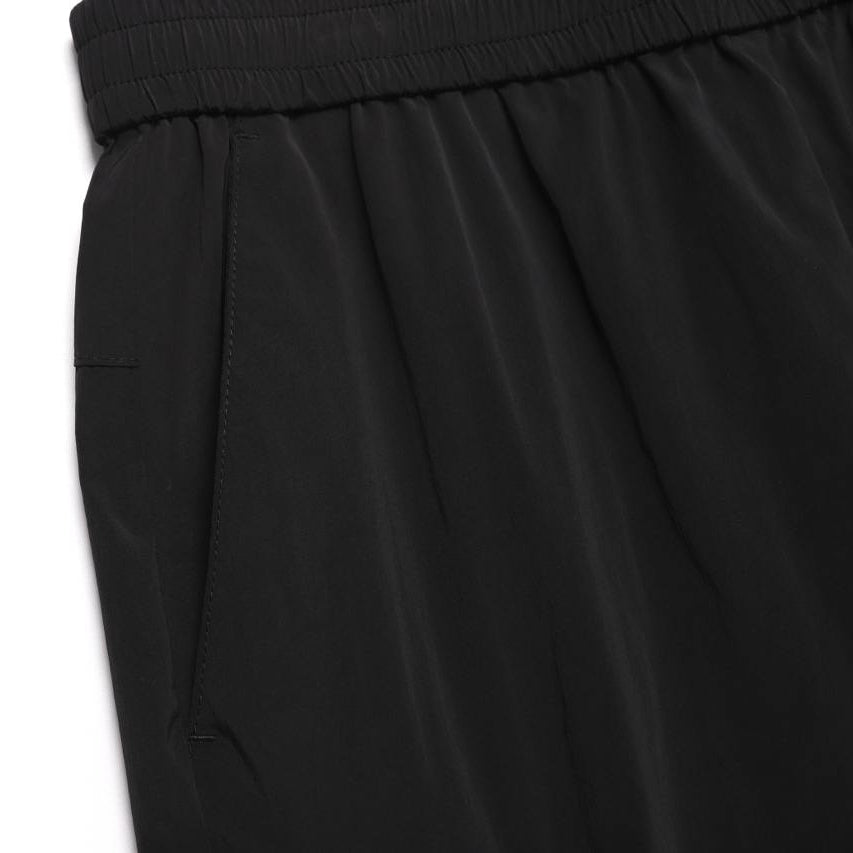 WOMEN SILKY STRETCH RELAXED PANTS CARBON BLACK