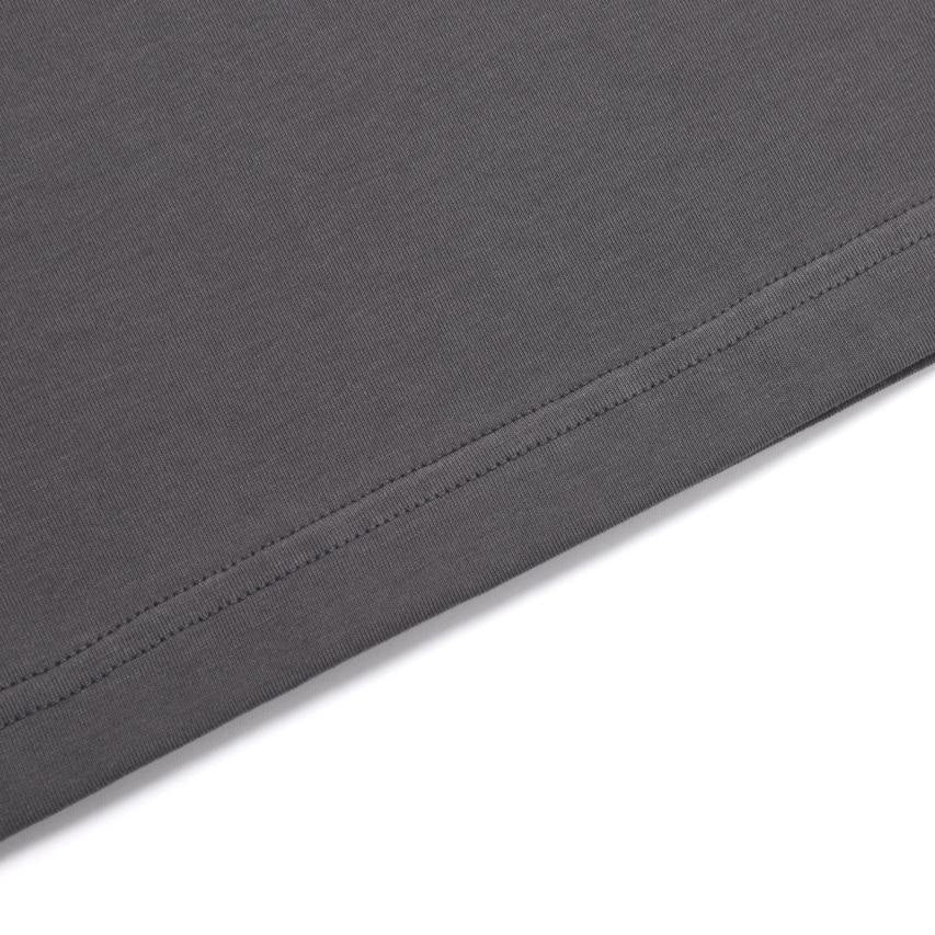 UNISEX TREASURE COMPASHORT SLEEVE/COORDINATE SEMI-OVER FIT GRAPHIC H/TEE GREY