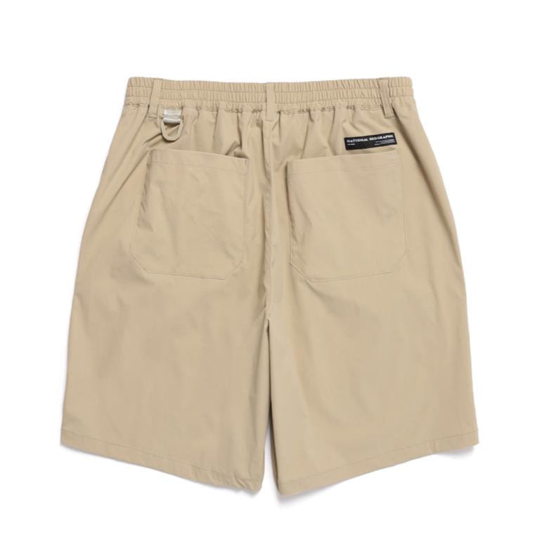 UNISEX MESH HYBRID FATIGUE SHORTS SAND BEIGE