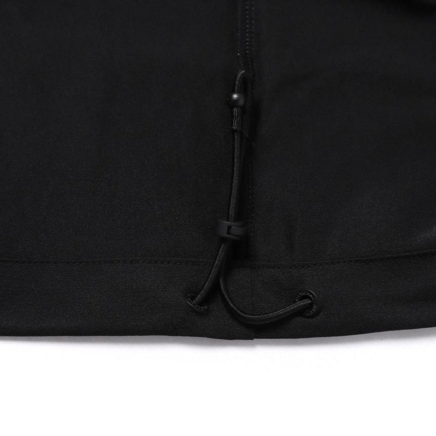 FROZEN AIR SHORT SLEEVE COLLAR T-SHIRT CARBON BLACK