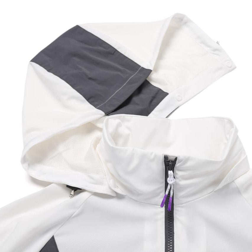 COOL WAVE COLOR BLOCK BASIC FIT JACKET 1 IVORY