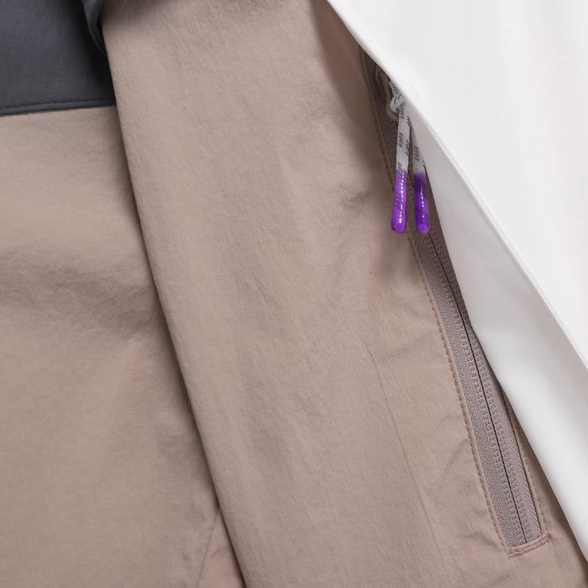 COOL WAVE COLOR BLOCK BASIC FIT JACKET 1 IVORY