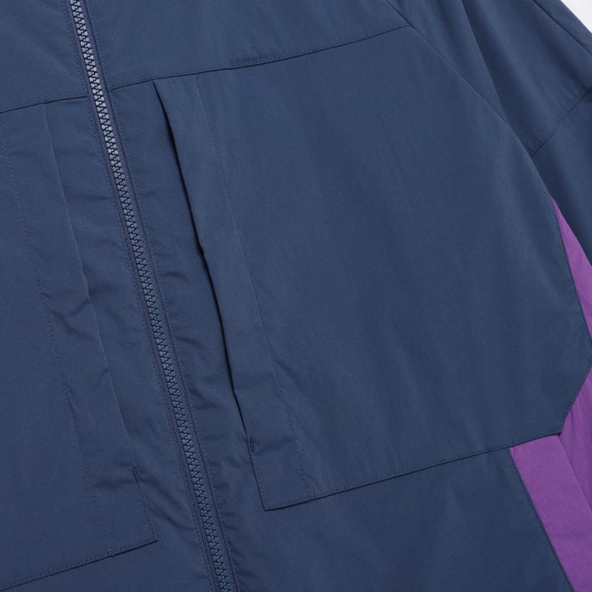 COOL WAVE COLOR BLOCK BASIC FIT JACKET 2 L/NAVY