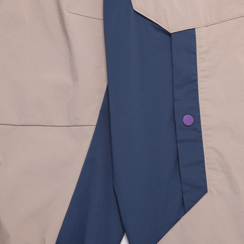 COOL WAVE COLOR BLOCK BASIC FIT JACKET 2 SAND BEIGE