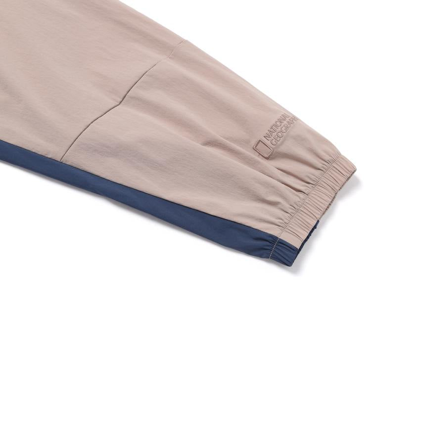 COOL WAVE COLOR BLOCK BASIC FIT JACKET 2 SAND BEIGE