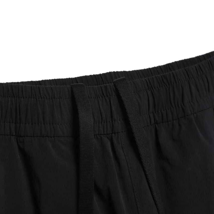 WOMEN ADELIE LIGHTWEIGHT WOVEN STRETCH RELAX FIT PANTS CARBON BLACK