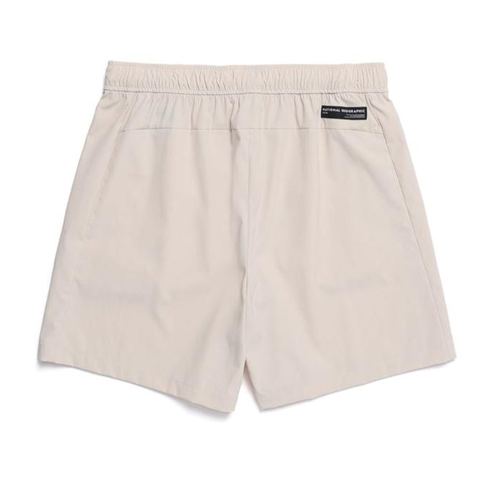WOMEN FROZEN CUBE BOARD SHORTS OAK BEIGE