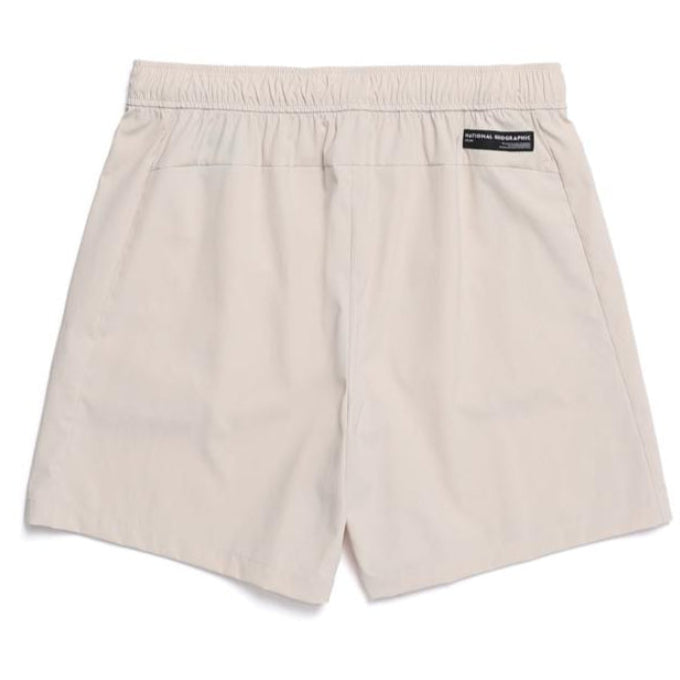 WOMEN FROZEN CUBE BOARD SHORTS OAK BEIGE