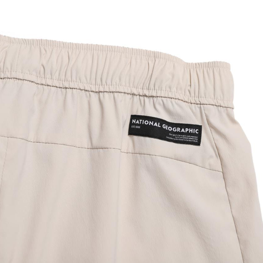 WOMEN FROZEN CUBE BOARD SHORTS OAK BEIGE