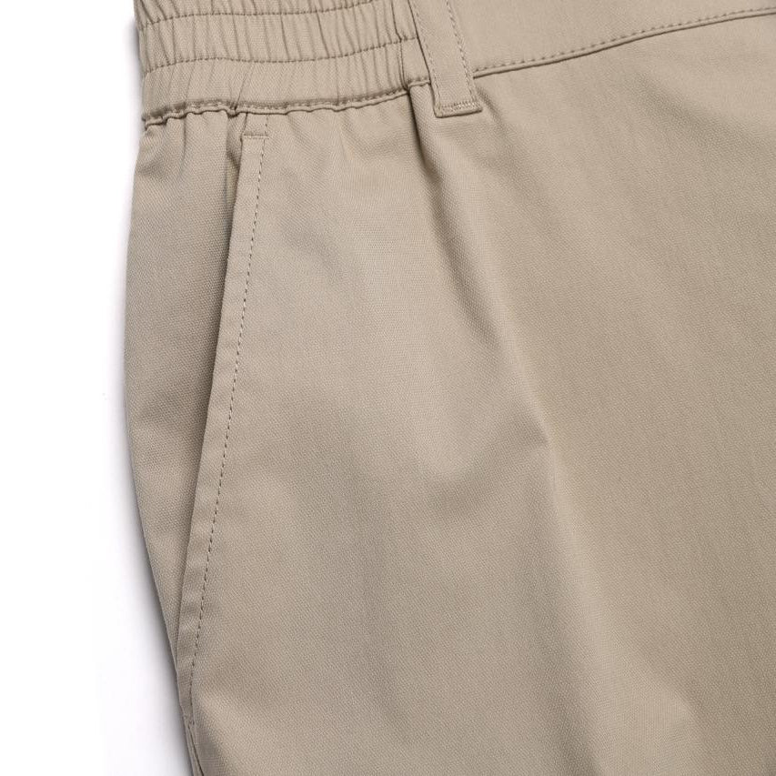 SMALL POCKET DETAILED CARGO JOGGER PANTS SAND BEIGE