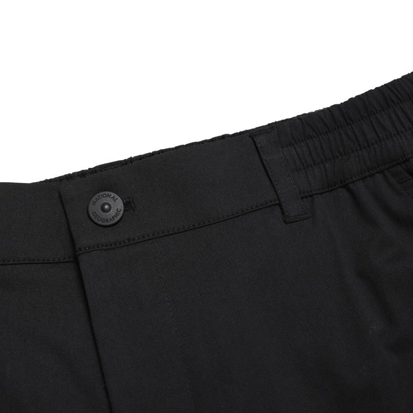 SMALL POCKET DETAILED CARGO JOGGER PANTS CARBON BLACK