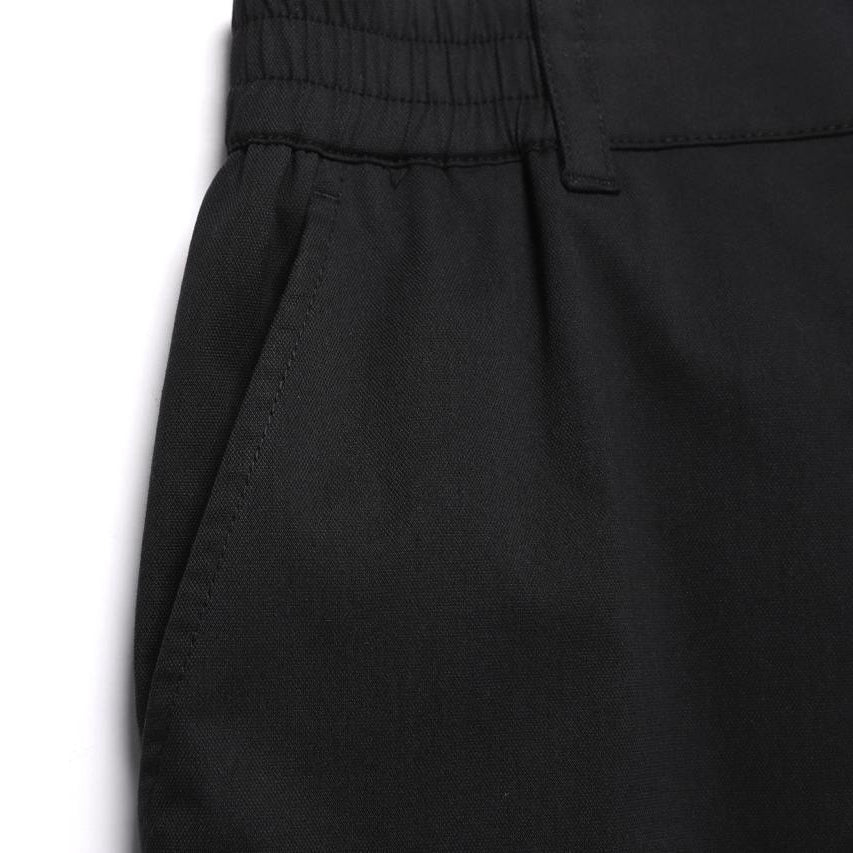 SMALL POCKET DETAILED CARGO JOGGER PANTS CARBON BLACK