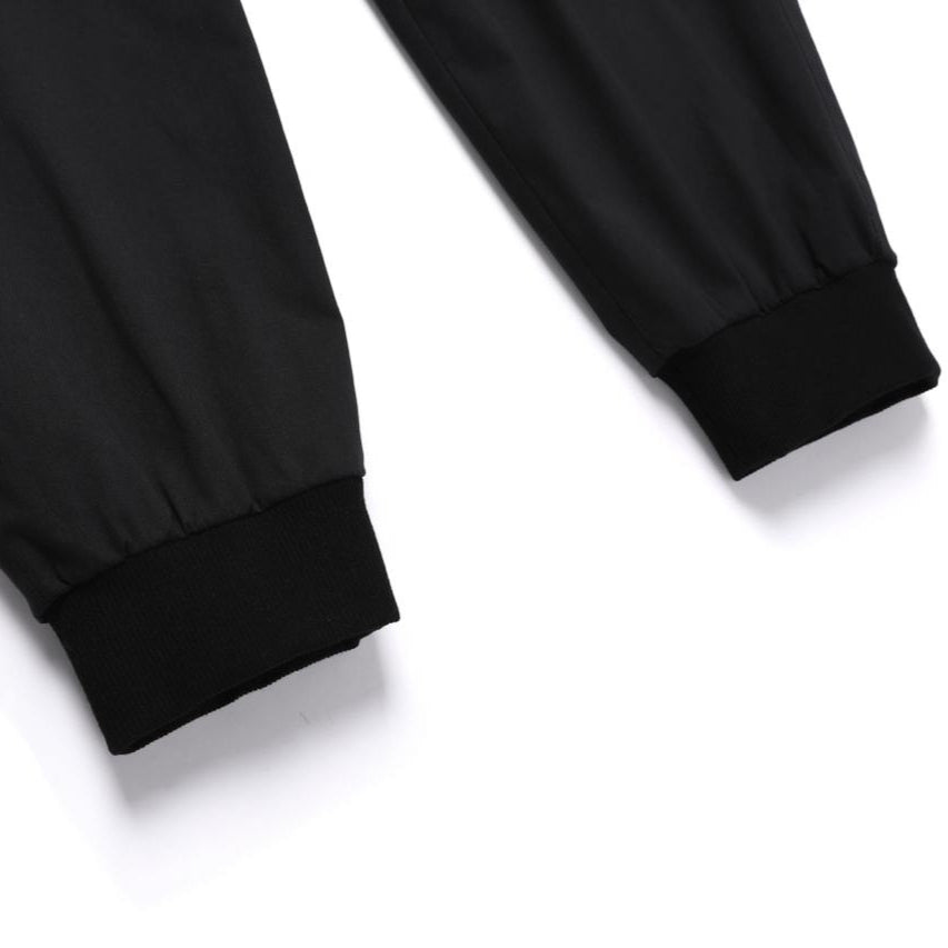 SMALL POCKET DETAILED CARGO JOGGER PANTS CARBON BLACK