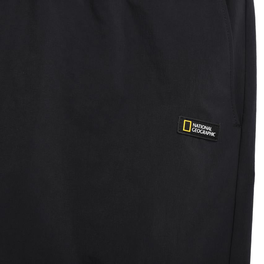 ADELIE WOVEN STRETCH SHORT CARBON BLACK