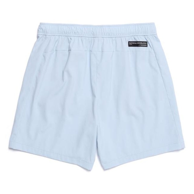 WOMEN FROZEN CUBE BOARD SHORTS L/BLUE