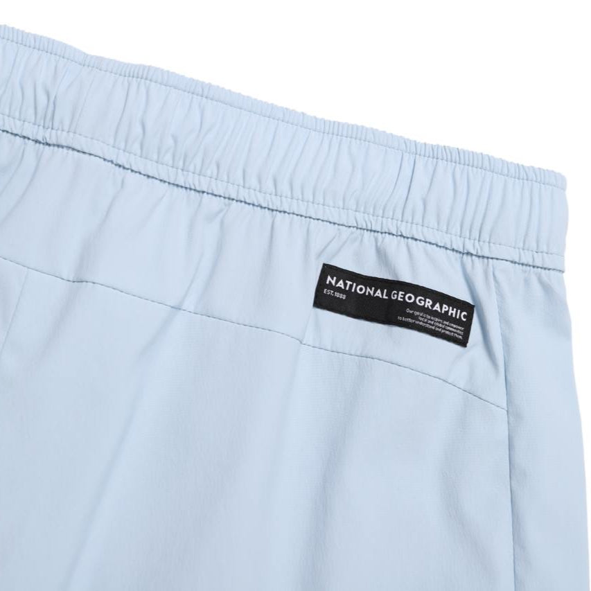 WOMEN FROZEN CUBE BOARD SHORTS L/BLUE