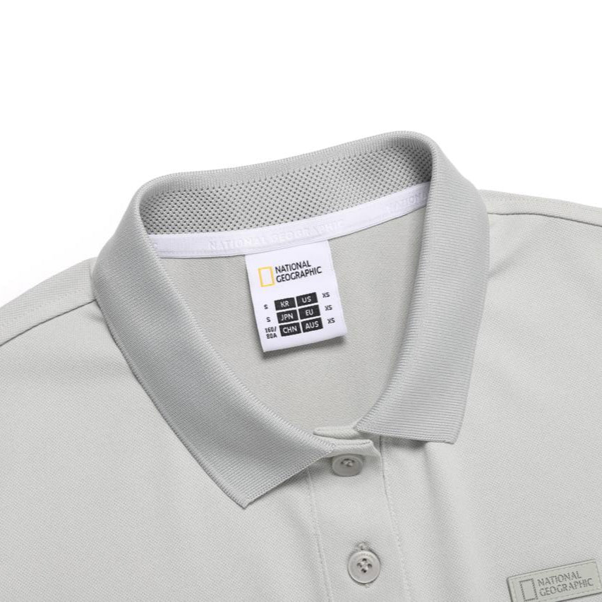 WOMEN WELLAKA COOLING BASIC FIT PIQUE COLLAR T-SHIRT G/GREEN