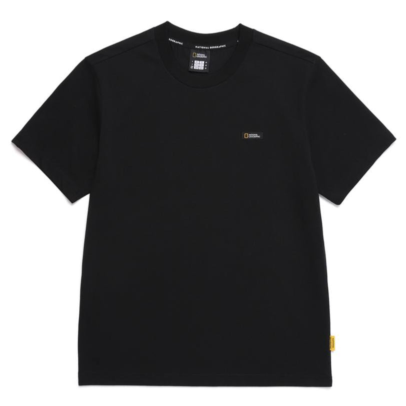 REGEN ASKIN UNISEX LONDON GRAPHIC BASIC FIT SHORT SLEEVE T-SHIRT CARBON BLACK