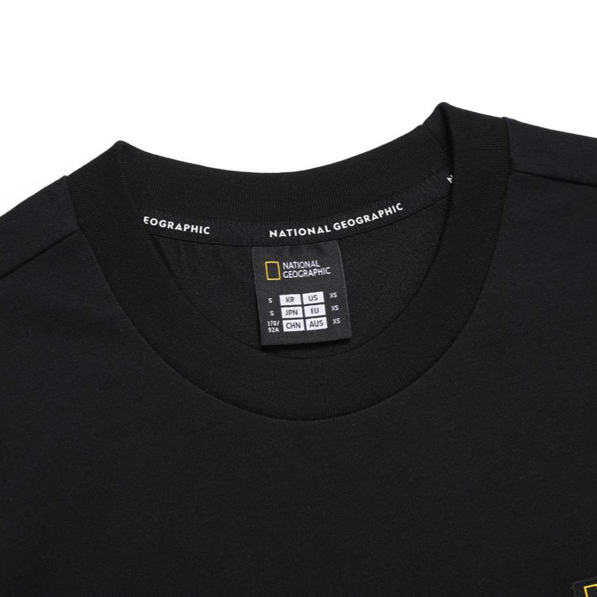 REGEN ASKIN UNISEX LONDON GRAPHIC BASIC FIT SHORT SLEEVE T-SHIRT CARBON BLACK