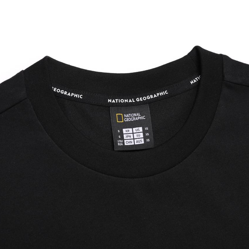 REGEN ASKIN ON THE ROAD GRAPHIC SEMI OVER FIT SHORT SLEEVE T-SHIRT CARBON BLACK