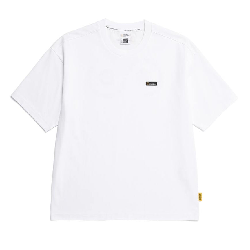 REGEN CIRCLE GRAPHIC SEMI-OVER FIT SHORT SLEEVE T-SHIRT WHITE
