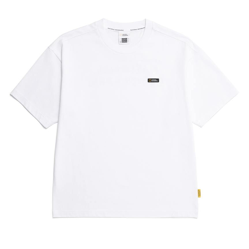 REGEN CONSTELLATION GRAPHIC SEMI-OVER FIT SHORT SLEEVE T-SHIRT WHITE