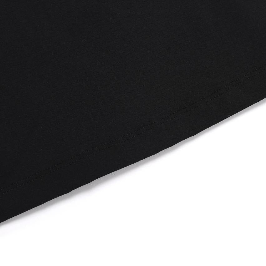 WOMEN AIR DOT BASIC POLO SHIRTS CARBON BLACK