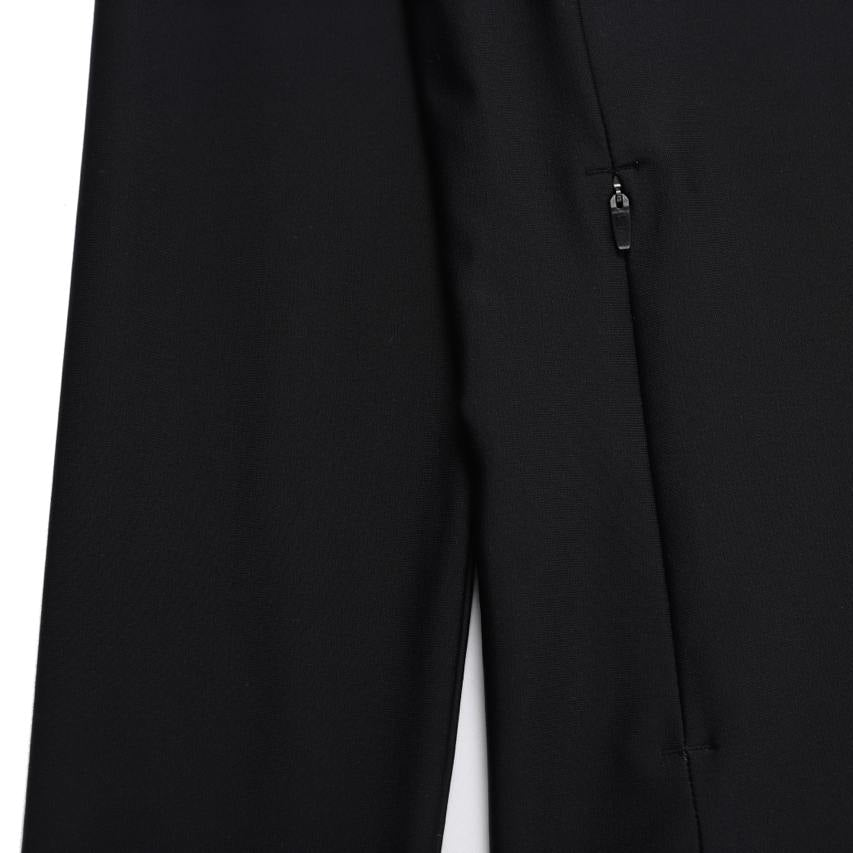 BASIC ZIP-UP RASHGUARD CARBON BLACK