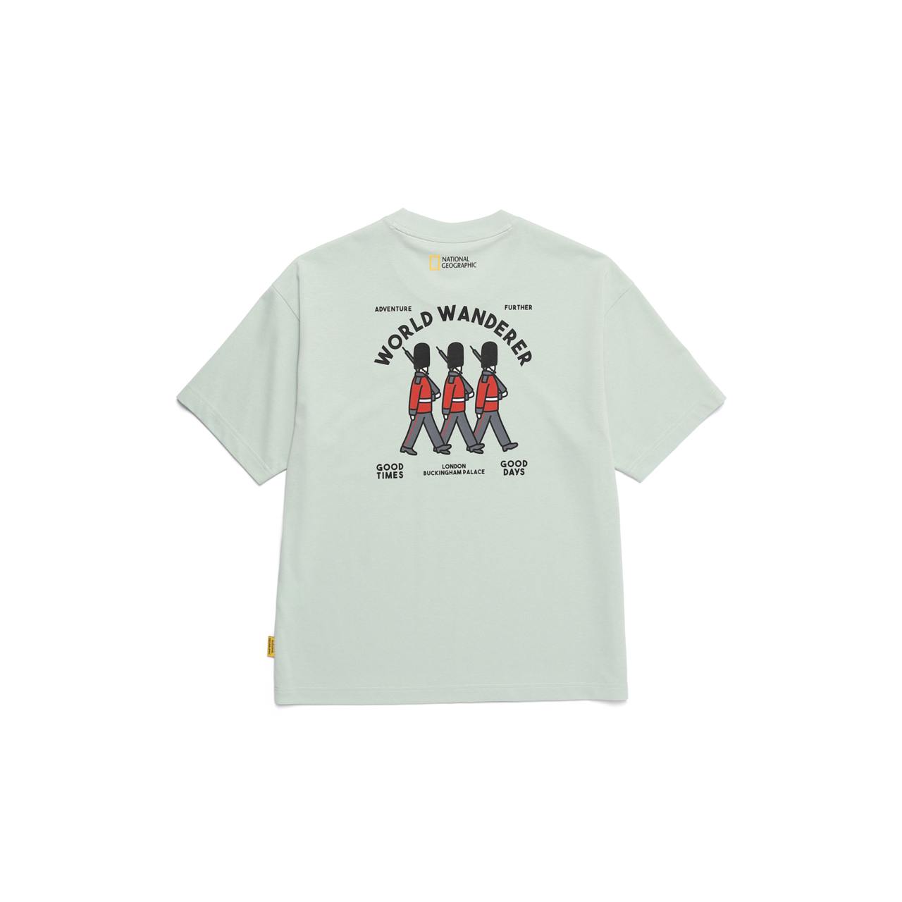 OVIS UNISEX WANDERER SEMI OVER FIT SHORT SLEEVE T-SHIRT MINT