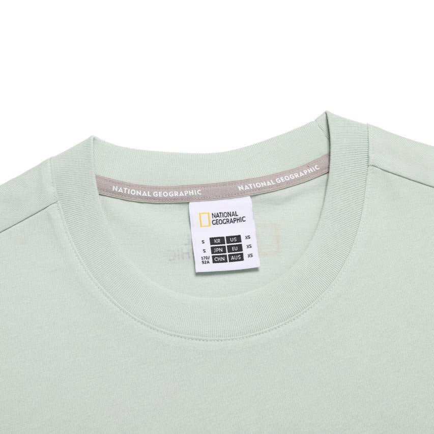 OVIS UNISEX WANDERER SEMI OVER FIT SHORT SLEEVE T-SHIRT MINT