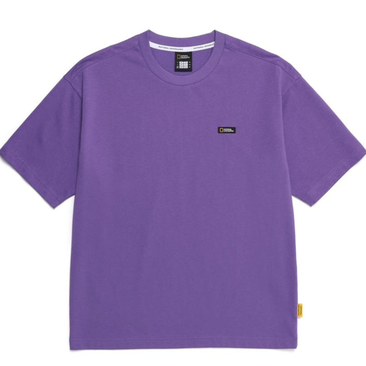 OVIS EUROPE LANDMARK SEMI OVER FIT SHORT SLEEVE T-SHIRT VIOLET