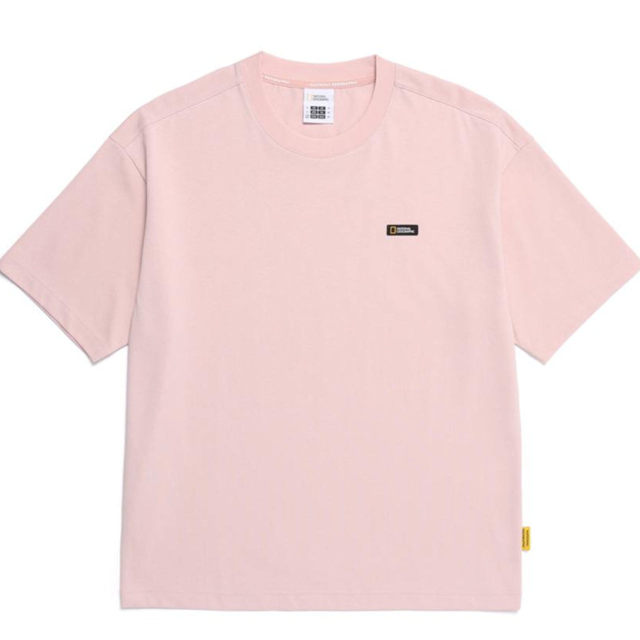 OVIS EUROPE LANDMARK SEMI OVER FIT SHORT SLEEVE T-SHIRT L/PINK