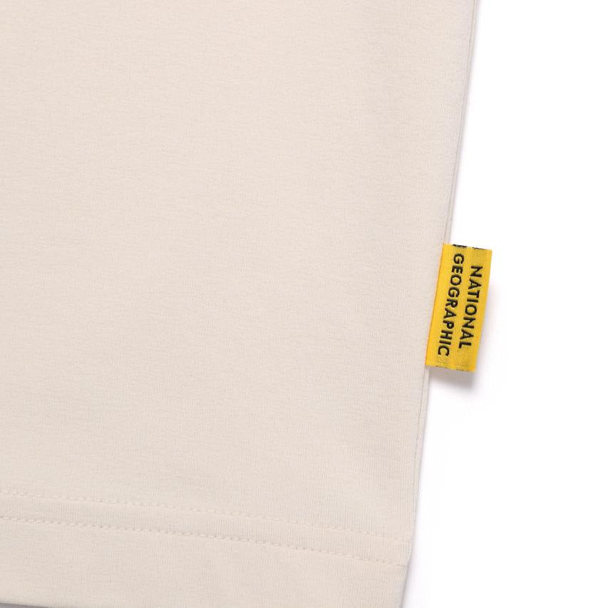 CROW COOL MAX BARCELONA SEMI OVER FIT SHORT SLEEVE T-SHIRT L/BEIGE