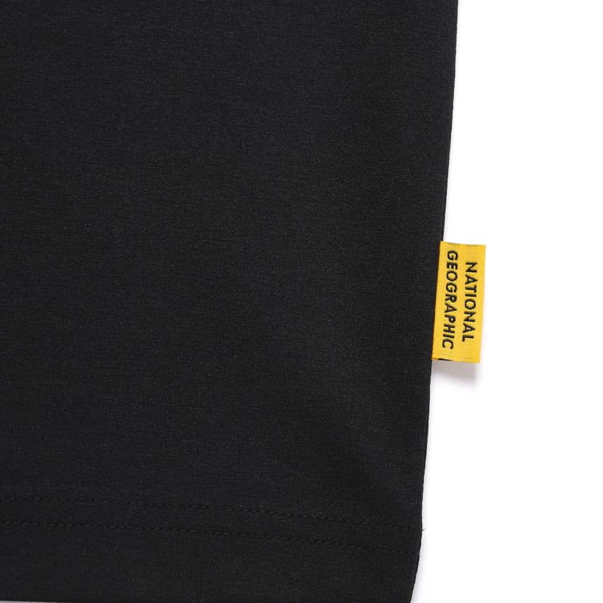 CROW COOL MAX BARCELONA SEMI OVER FIT SHORT SLEEVE T-SHIRT CARBON BLACK