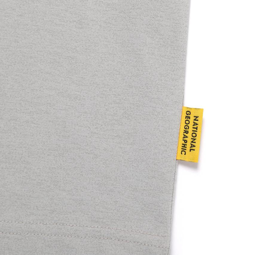 CROW COOL MAX BARCELONA SEMI OVER FIT SHORT SLEEVE T-SHIRT AGATE GREY