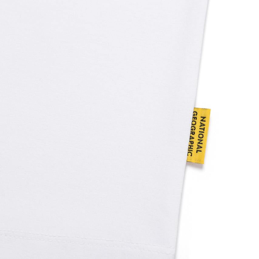 CROW COOL MAX LETTERING GRAPHIC SLEEVELESS TEE WHITE