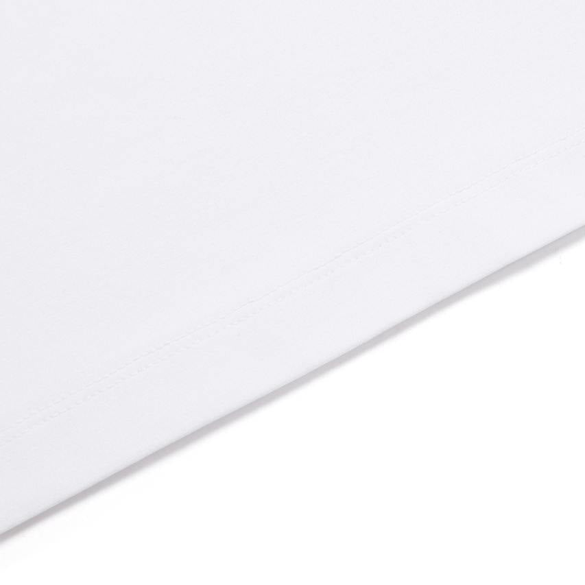 CROW COOL MAX LETTERING GRAPHIC SLEEVELESS TEE WHITE