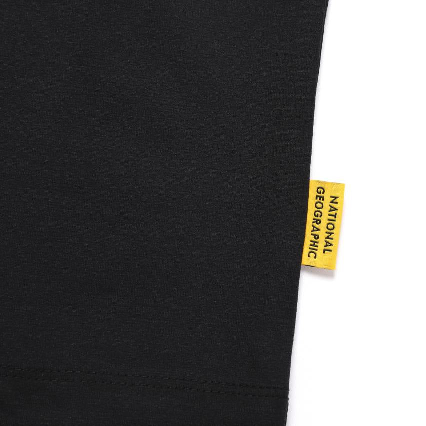 CROW COOL MAX LETTERING GRAPHIC SLEEVELESS TEE CARBON BLACK