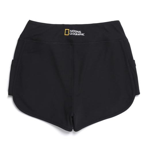 WOMEN HIGH WAIST WATER BRIEF CARBON BLACK