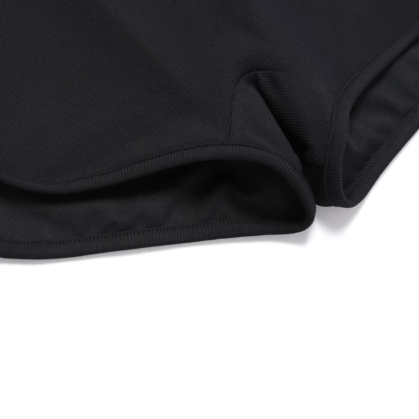WOMEN HIGH WAIST WATER BRIEF CARBON BLACK