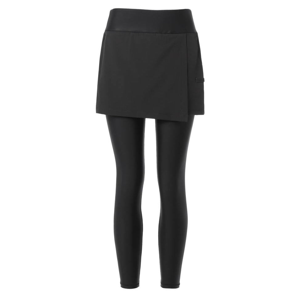 WOMEN 9/10-LENGTH HYBRID WATER LEGGINGS CARBON BLACK