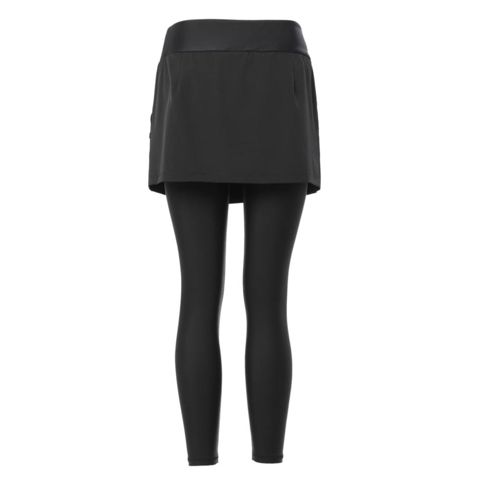 WOMEN 9/10-LENGTH HYBRID WATER LEGGINGS CARBON BLACK