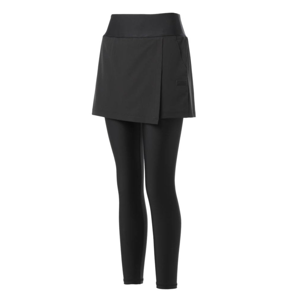 WOMEN 9/10-LENGTH HYBRID WATER LEGGINGS CARBON BLACK