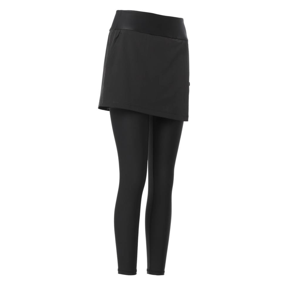 WOMEN 9/10-LENGTH HYBRID WATER LEGGINGS CARBON BLACK