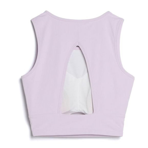WOMEN WATER CROP TOP LAVENDER
