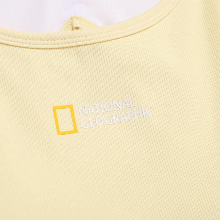 WOMEN WATER CROP TOP LEMON
