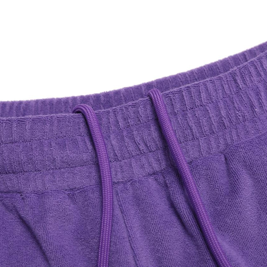WOMEN TERRY 3/4-LENGTH PANTS VIOLET