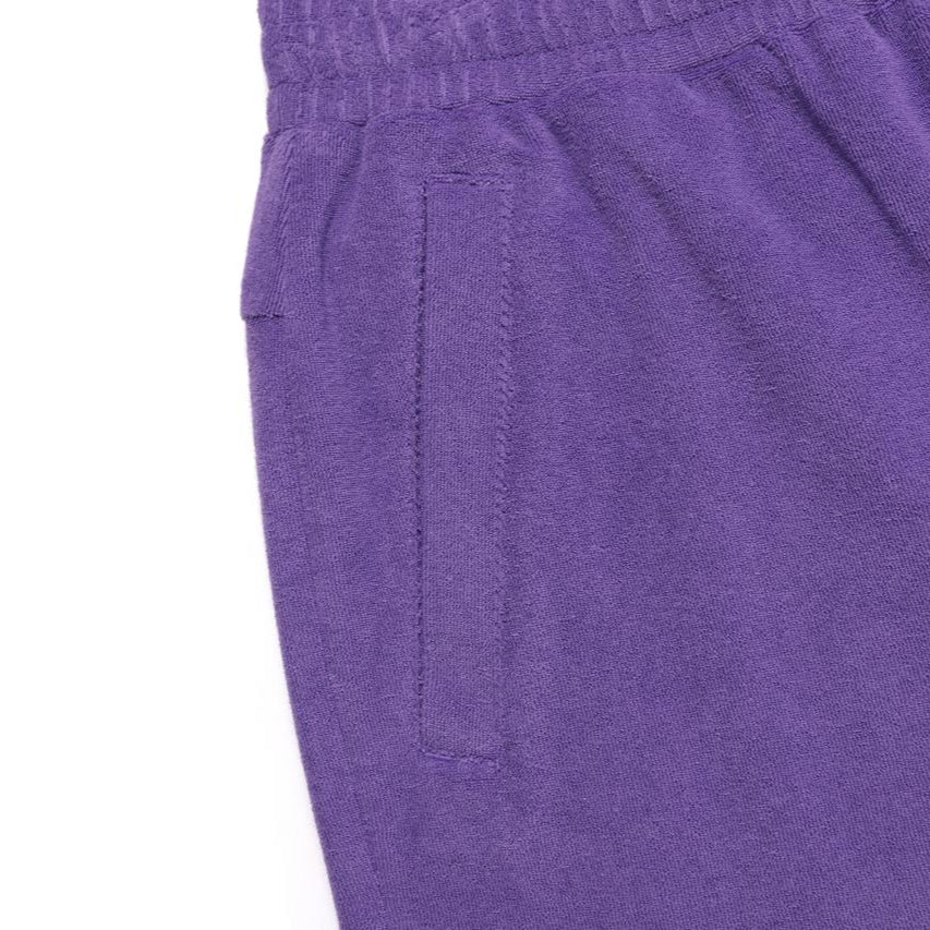 WOMEN TERRY 3/4-LENGTH PANTS VIOLET